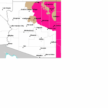 Red flag warning issued for parts of Navajo and Apache counties | News ...
