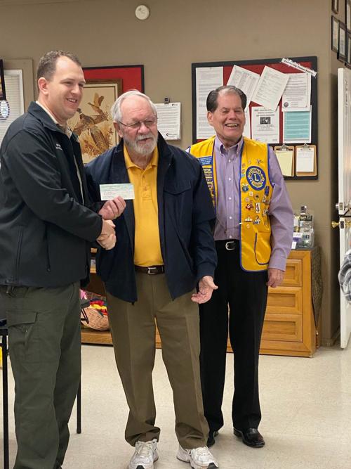 Ponderosa Lions Club donates to 100 Club