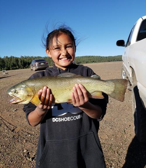 Aliana Hinton lands a big one and more