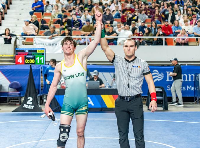 Dallan Rawlings and Ben Freund win state mat titles for Show Low ...