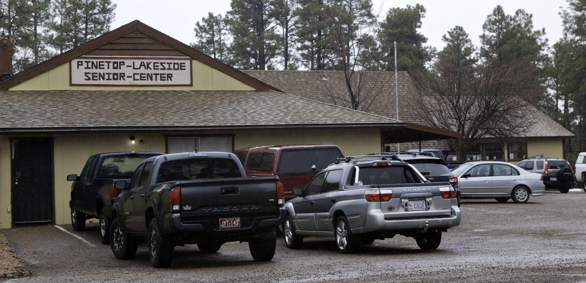 Senior Center Valentine's lunch served by special