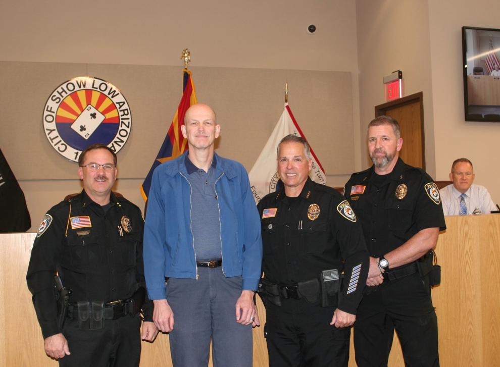 Ofc. Kohler recognized for exemplary career with SLPD Police Reports