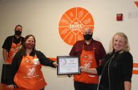 Thank you to Home Depot