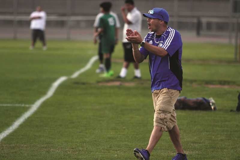 Salvador Perez on Woodburn soccer