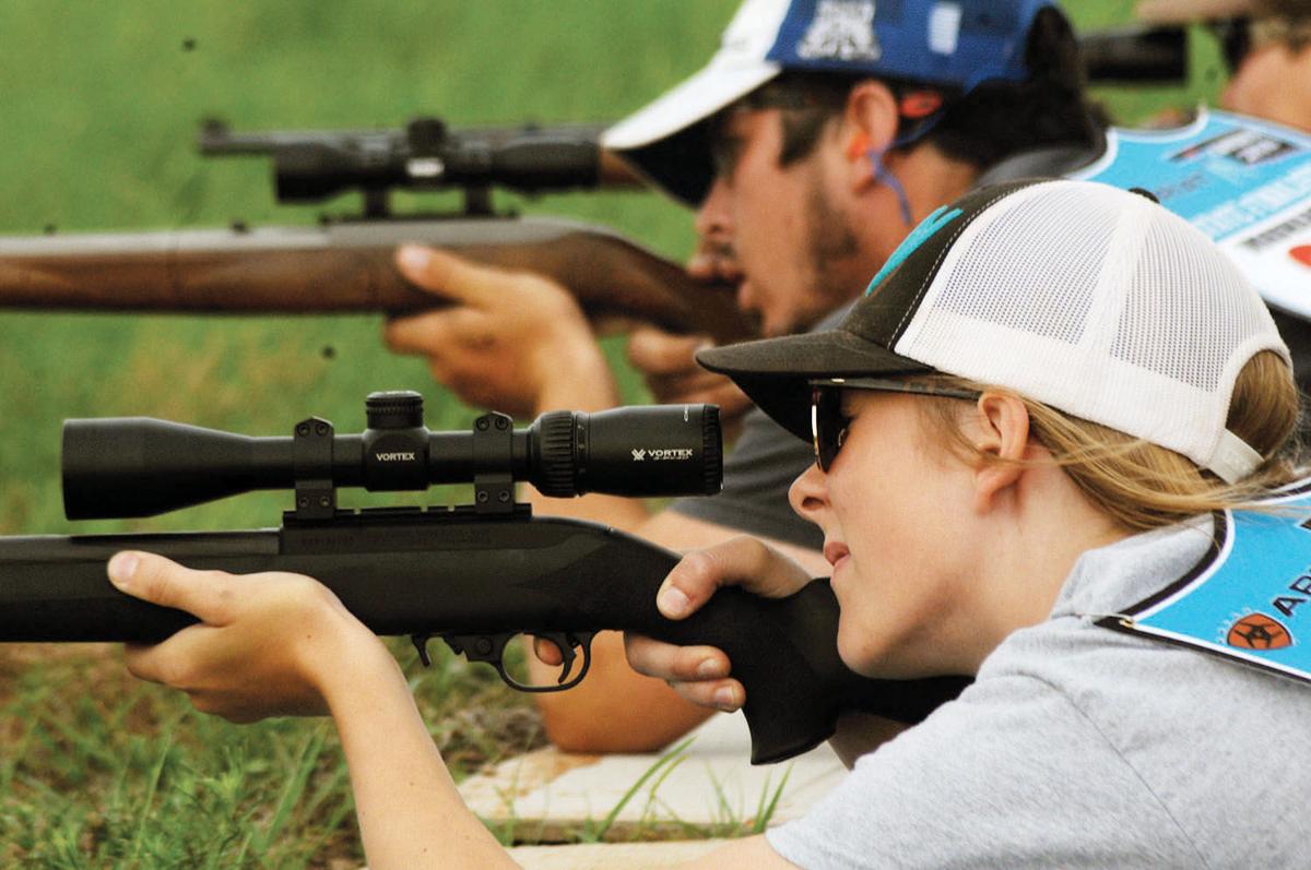 Competitive shooting part of high school rodeo finals News