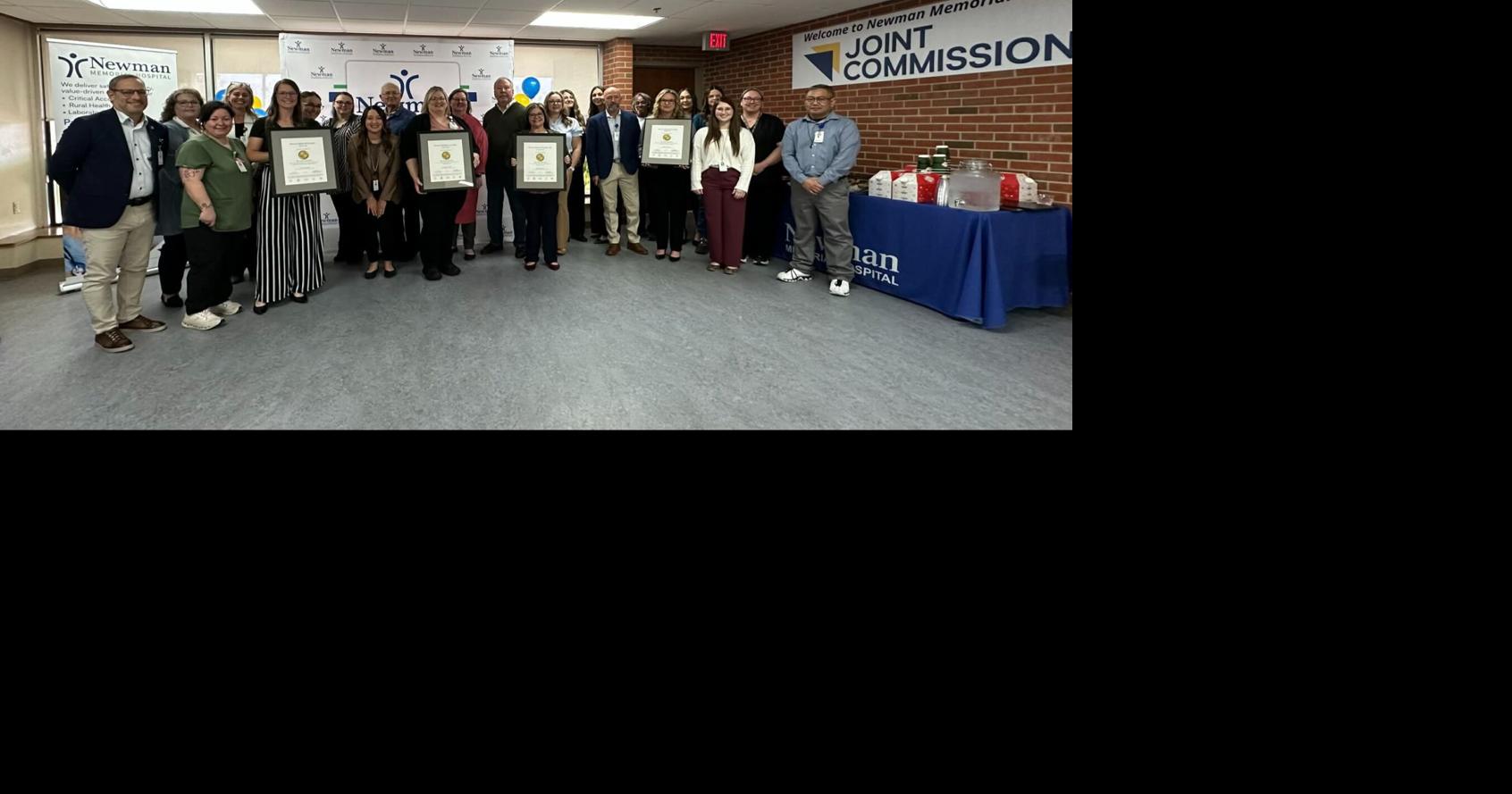 Newman Memorial Hospital earns Joint Commission…