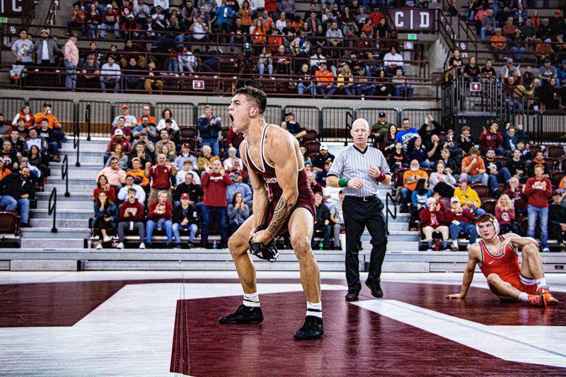 OU wrestling Sooners fall but show growth in first Bedlam of season