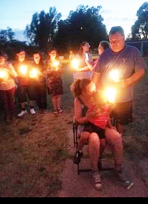 Candlelight vigil