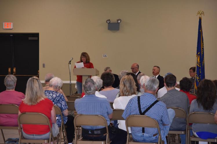 Small, solemn crowd on hand for Scribner Memorial Day event News