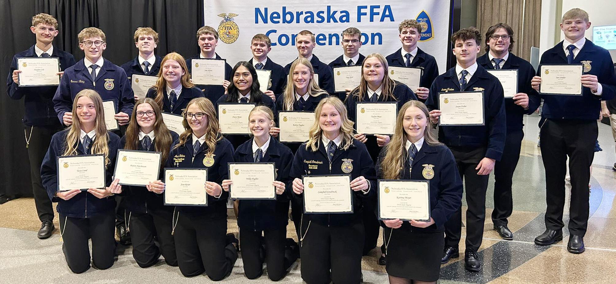 Twenty-One West Point FFA Members Earn State FFA Degree | Top Stories ...