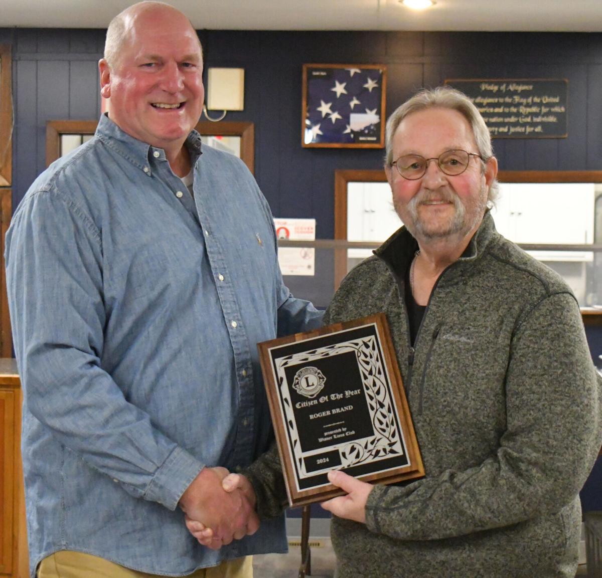 Roger Brand named 2024 Wisner Lions Club Citizen of the Year Wisner