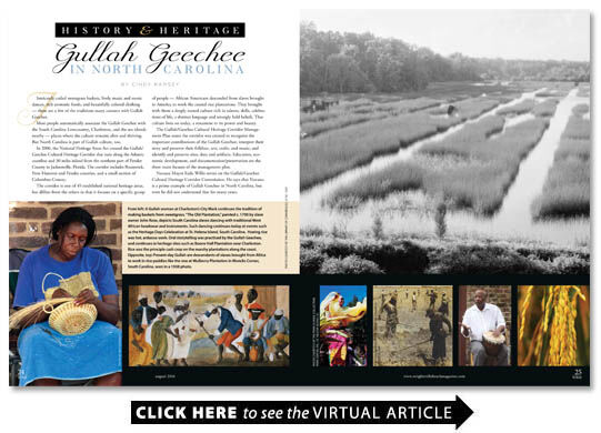 History and Heritage: Gullah Geechee in North Carolina | Archive ...