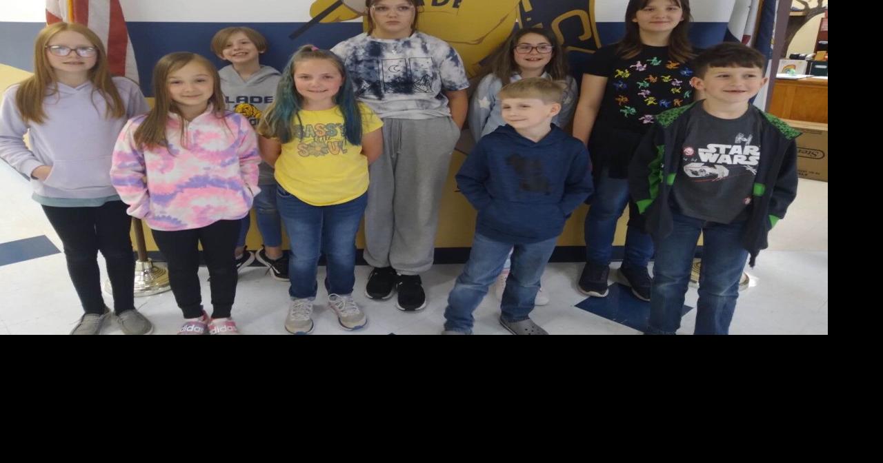 Glade Elementary School Students of the Month News
