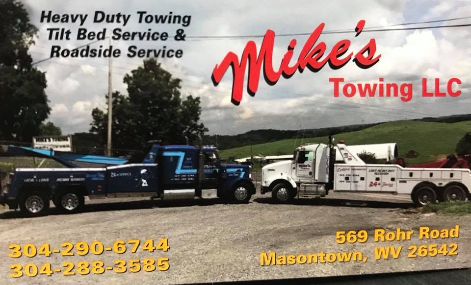 Mikes Towing Llc Towing Masontown, WV