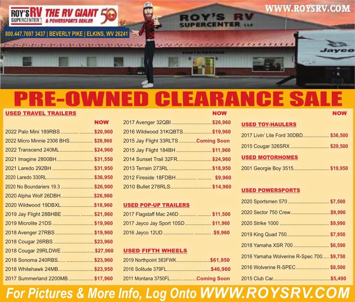 ROY'S RV SUPERCENTER, LLC