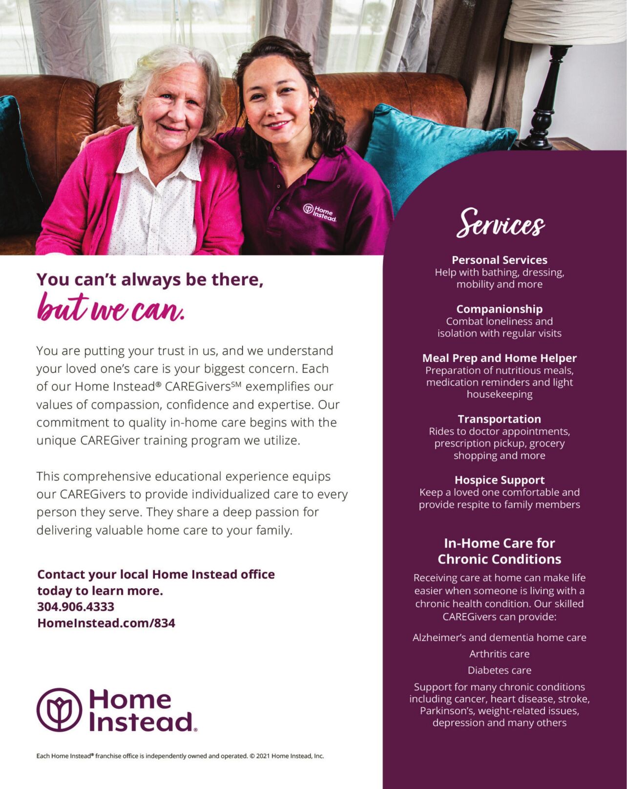 Diabetes Care for Seniors, Home Instead