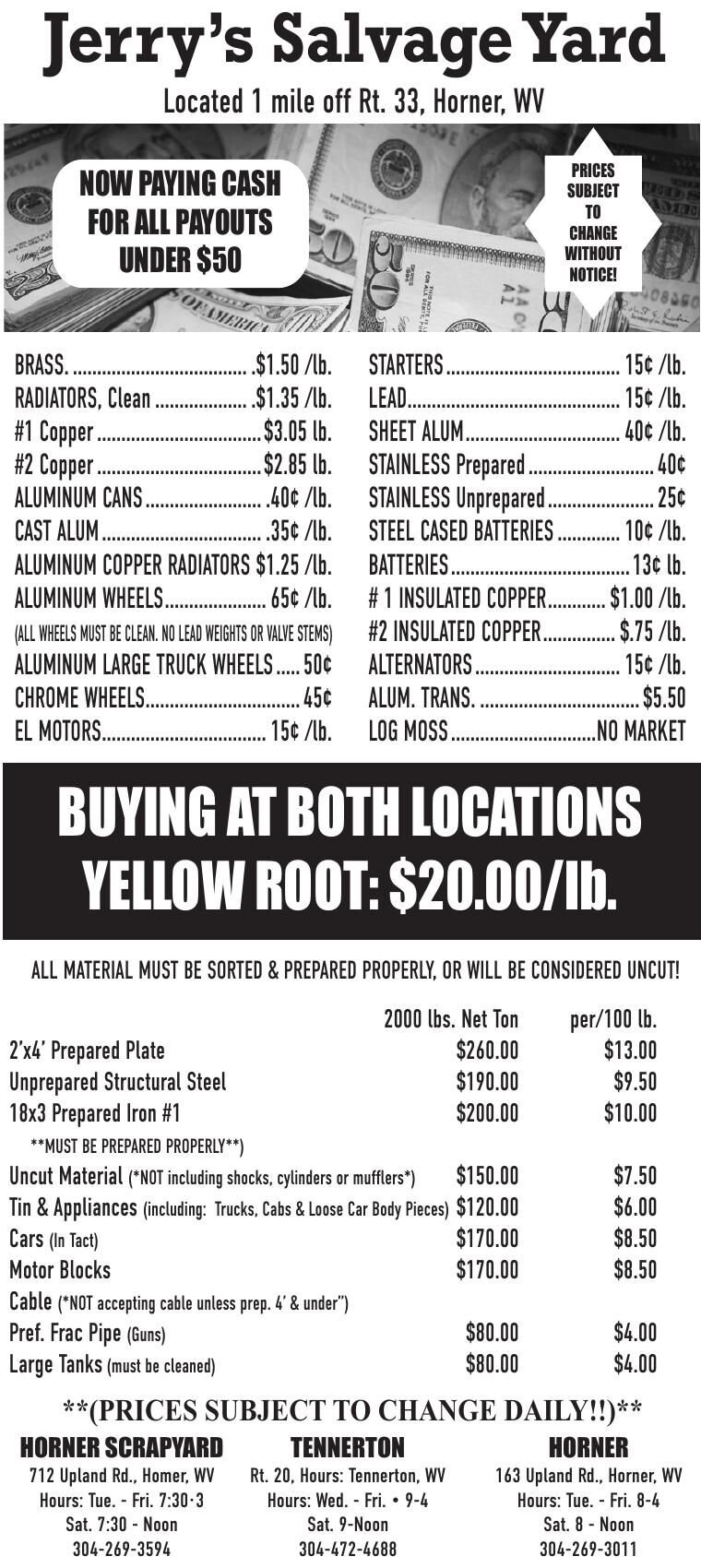 JERRY'S SALVAGE YARD (WD) Other