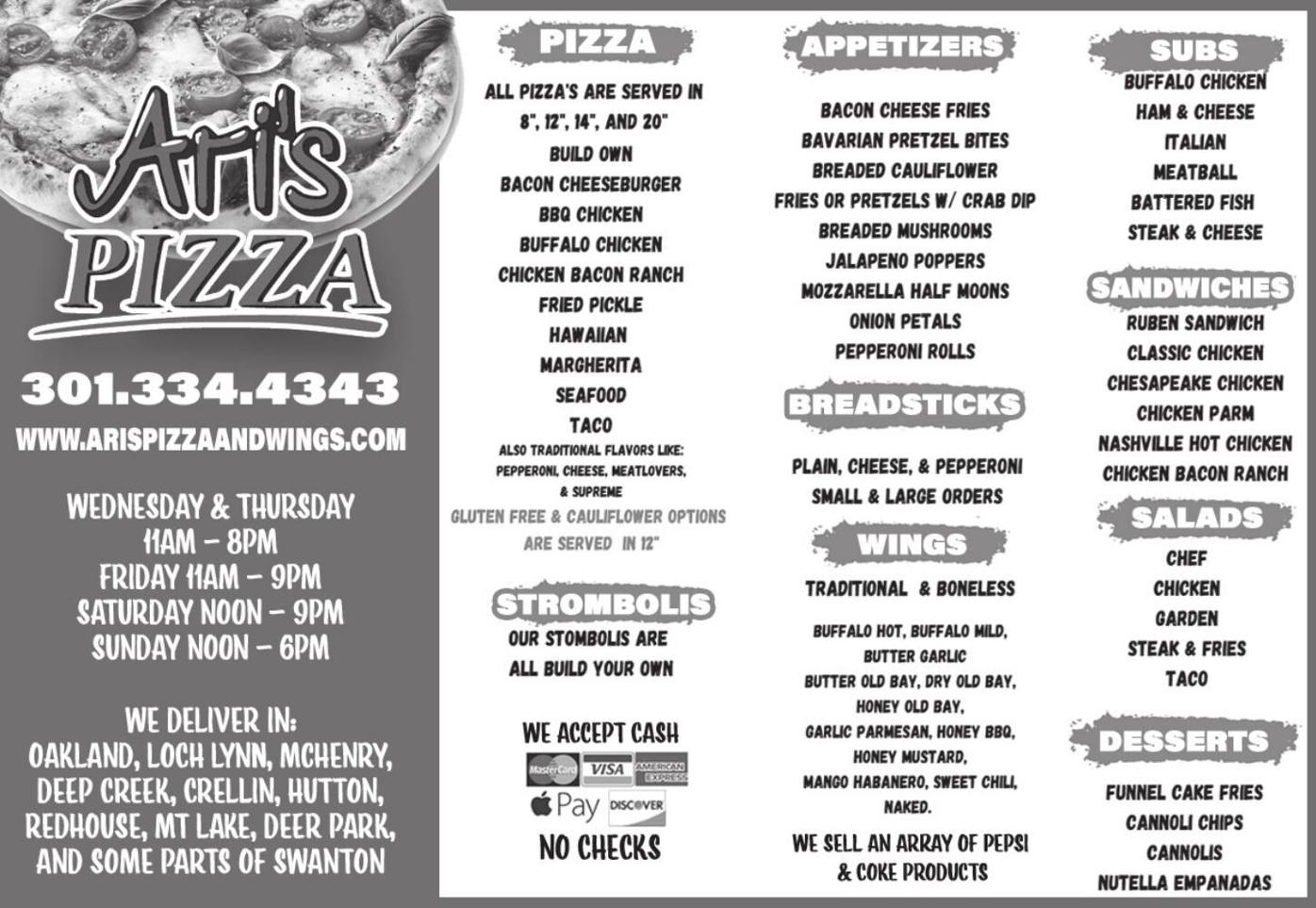 ARI'S PIZZA Other