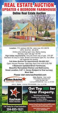 Kaufman Realty Auctions Real Estate Bridgeport Wv Wvnews Com