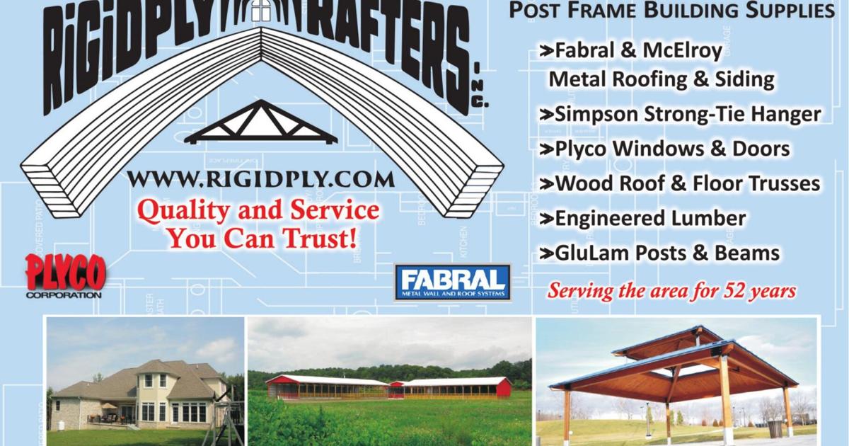 Tim Riegle Rigidply RIGIDPLY RAFTERS | Other | wvnews.com