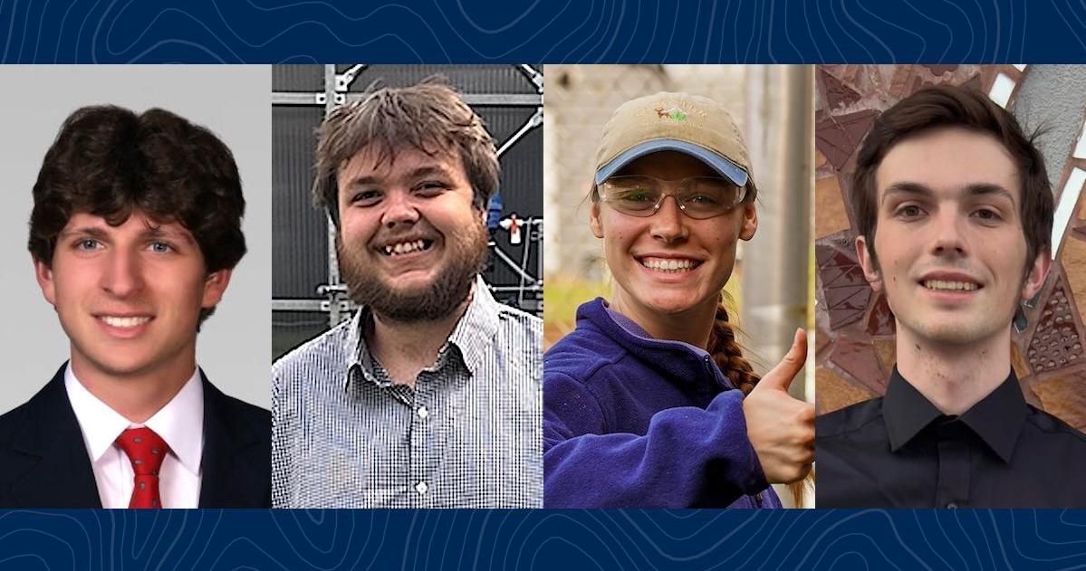 Four WVU students earn prestigious National Science Foundation fellowships
