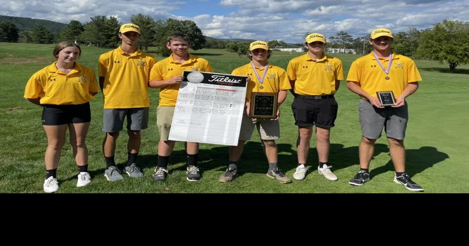 Keyser captured first place in the PVC golf tournament held Tuesday at