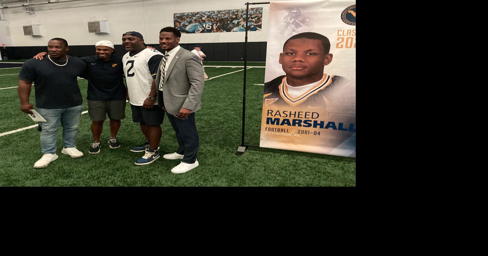 WVU football 0921 Rasheed Marshall Hall of Fame front | | wvnews.com