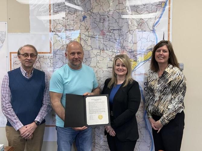 Gallia County (Ohio) Commission makes proclamations for April