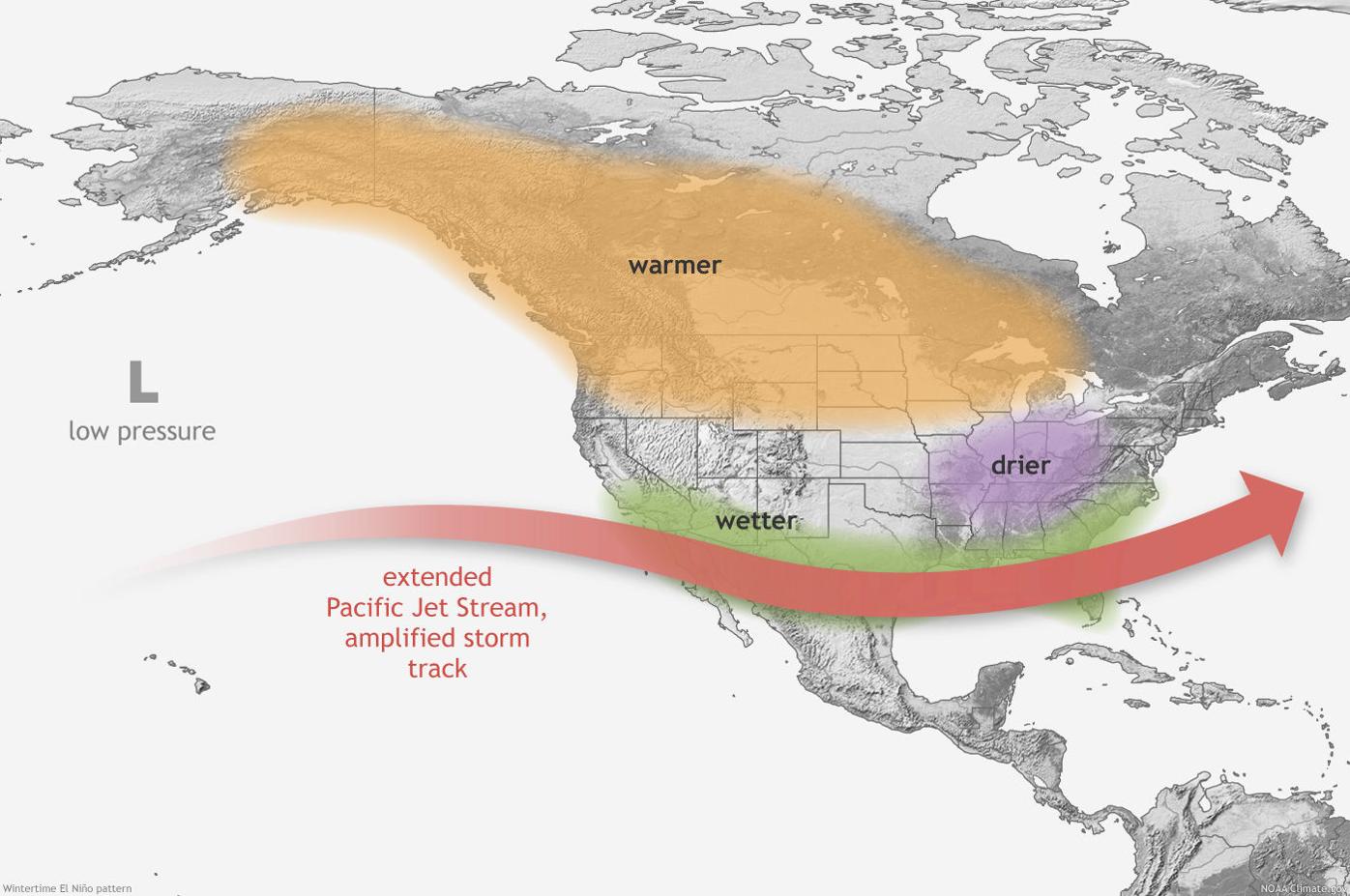 El Nino to bring little snowfall, but storms possible in WV, in 2019
