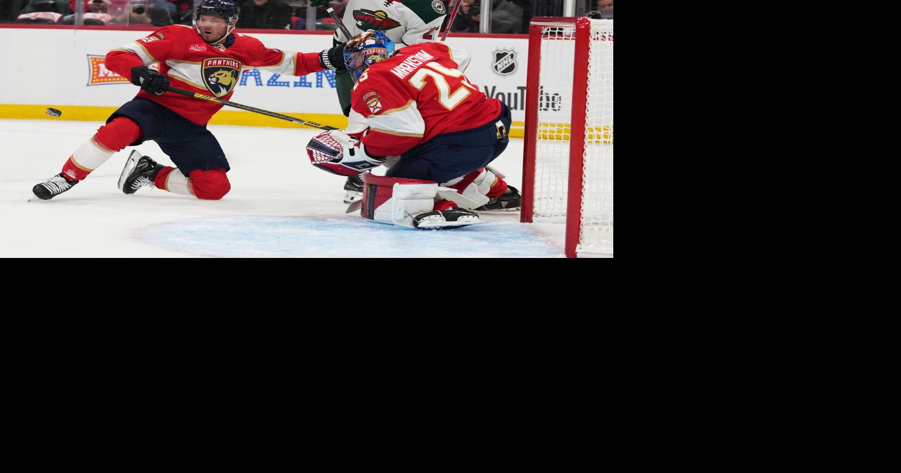 Kirill Kaprizov's Hat Trick Leads Wild Past Panthers 4-1