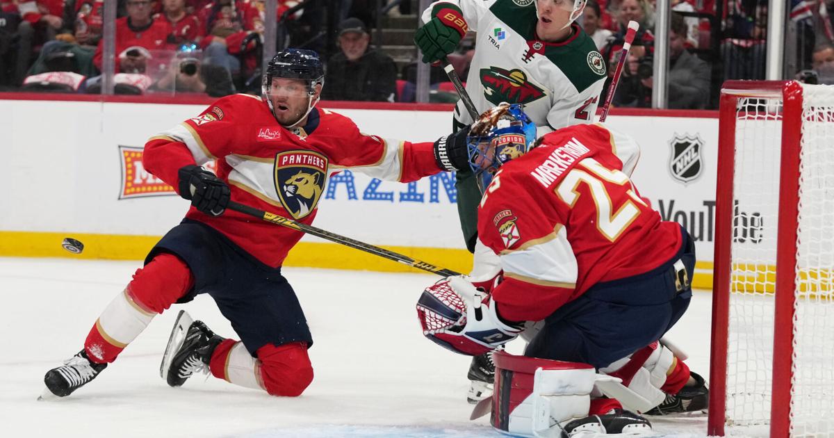 Photo: WV News Kirill Kaprizov's Hat Trick Leads Wild Past Panthers 4-1