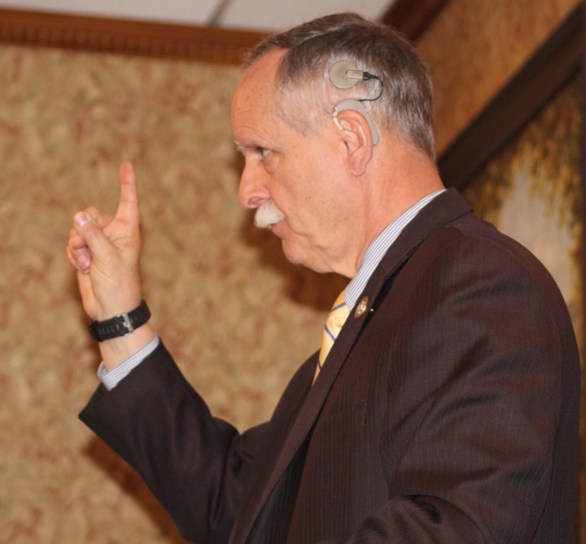 Rep. McKinley visits Clarksburg Rotary Wednesday, talks opioid crisis