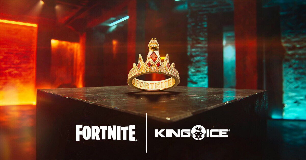 送料関税込【Fortnite x King Ice】Victory Crown Ring 国内発送 送料関税込【Fortnite x King Ice】Victory Crown Ring 国内発送