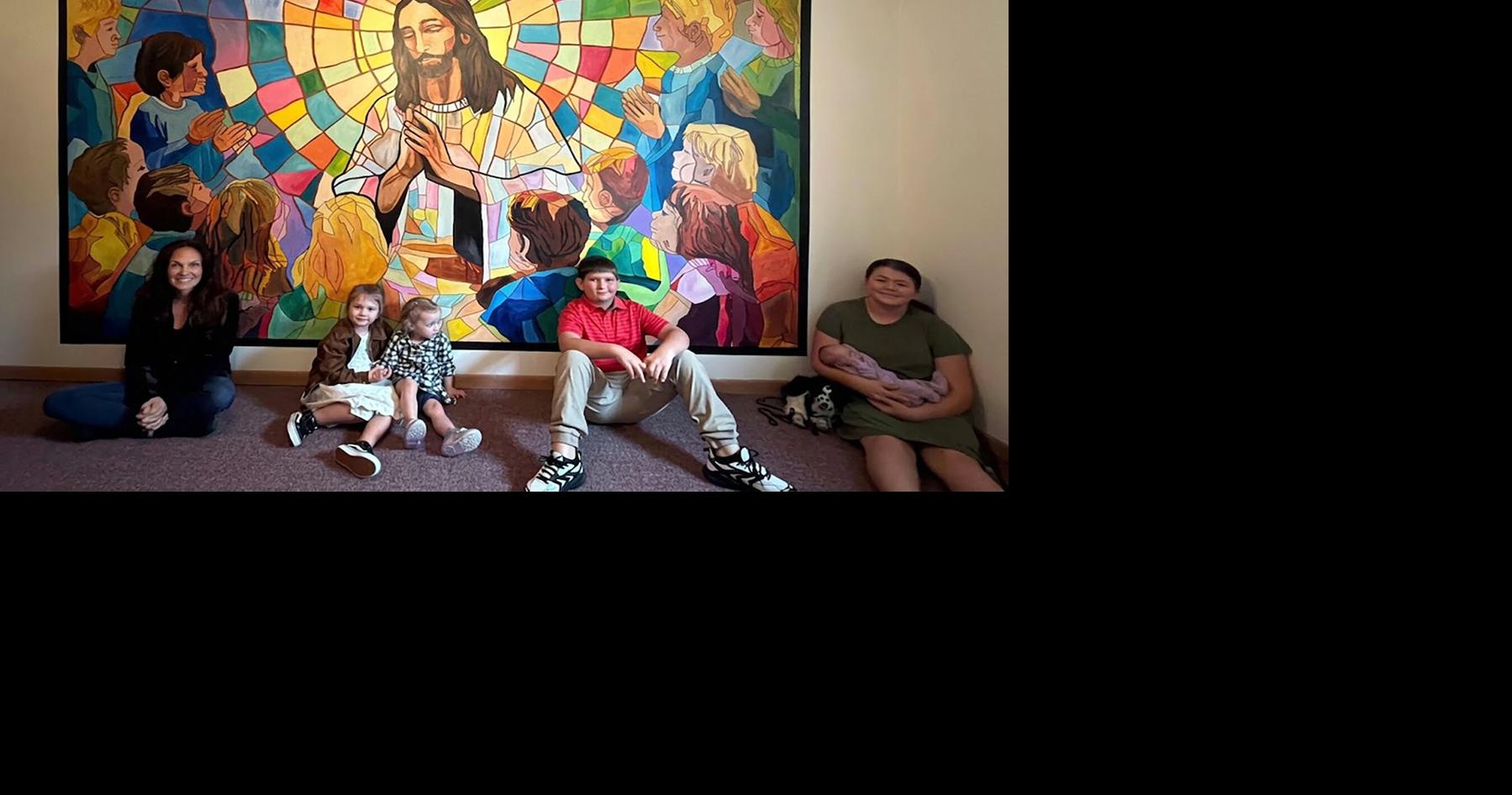 Mt. Pleasant UMC mural brings faith, color and inspiration to children’s classroom