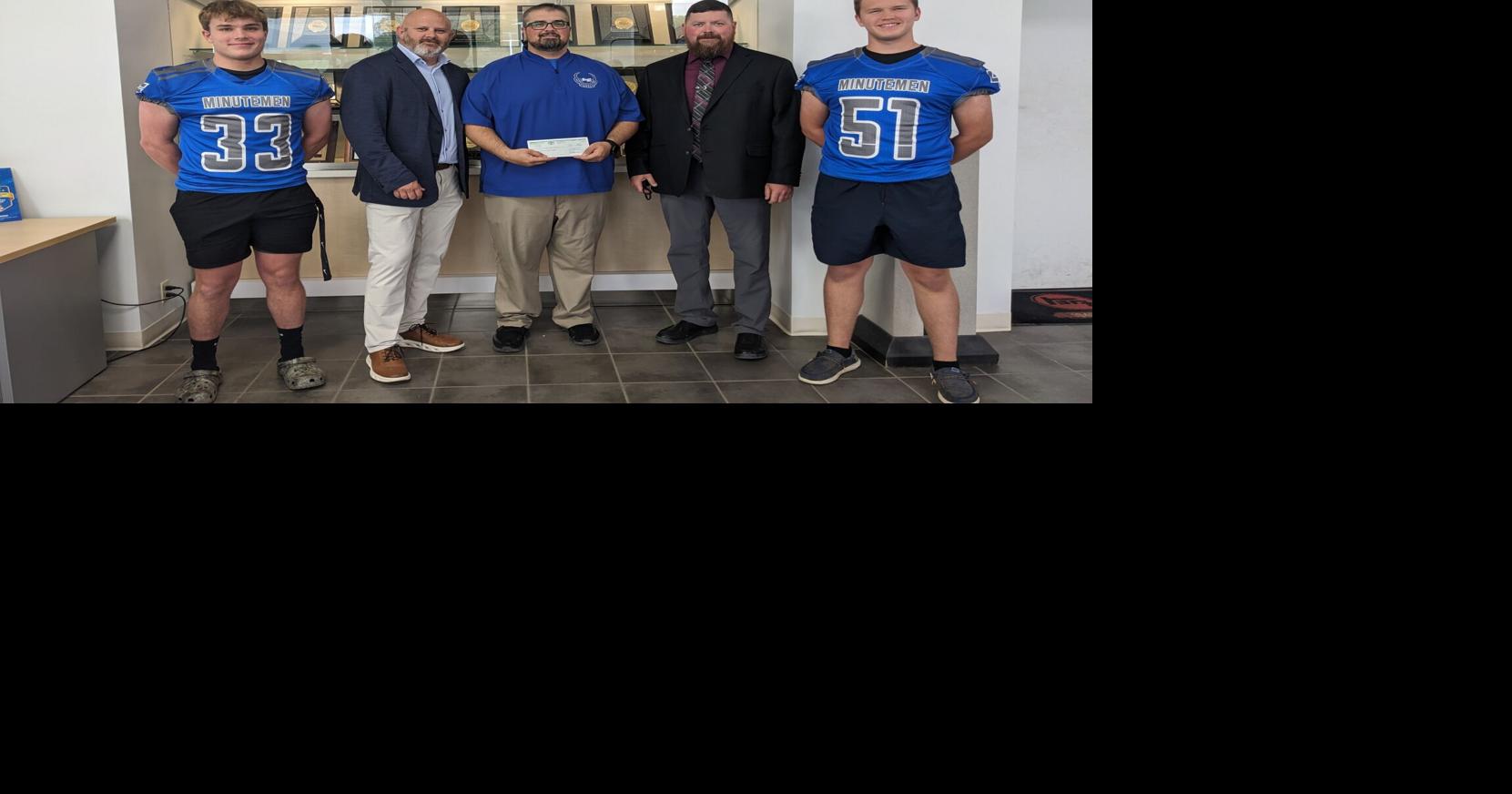 Buckhannon Toyota donates to Minutemen