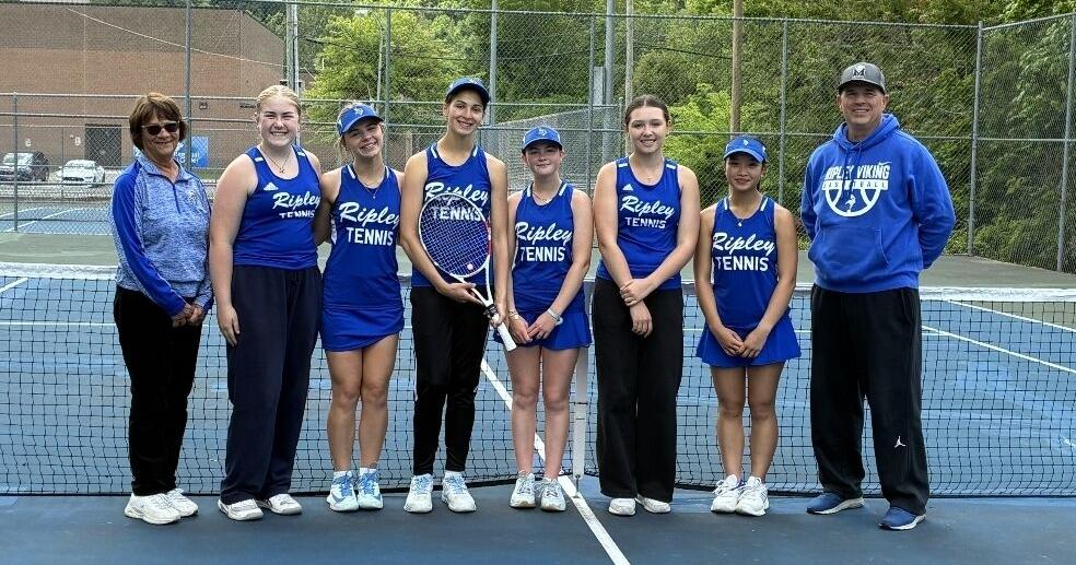 Ripley girls’ tennis makes school history with first state tournament berth