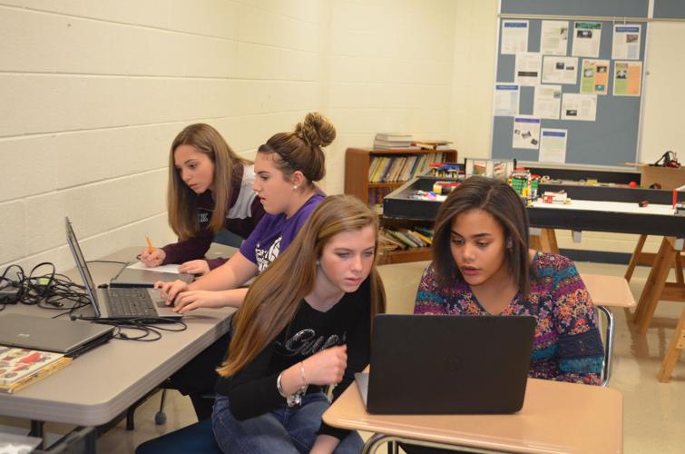 BMS newspaper class teaches teamwork, computer and writing skills