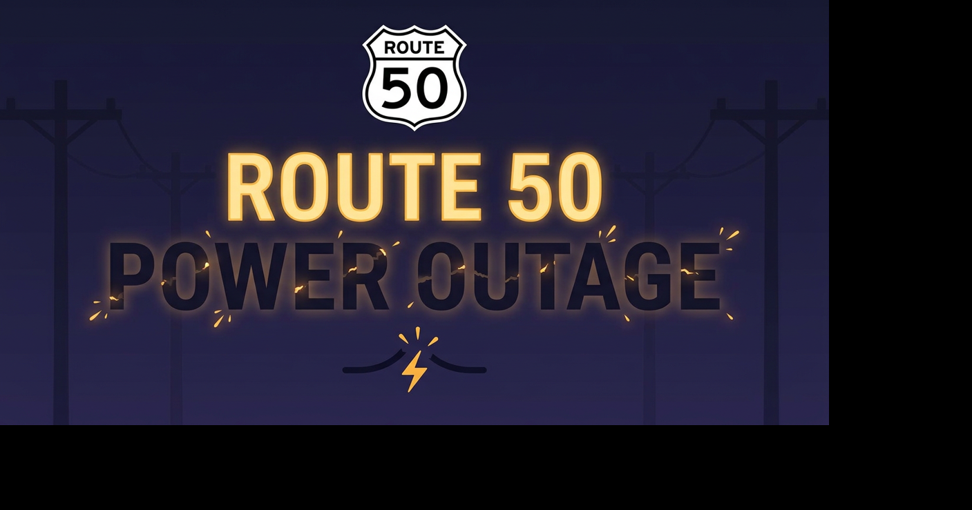 'Extensive power outage' reported in U.S. 50 area in Harrison County; caution urged