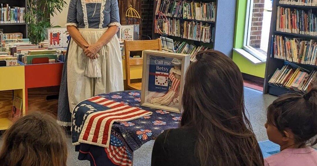 Betsy Ross and Old Glory were the stars in Ripley on Flag Day - Vimarsana News