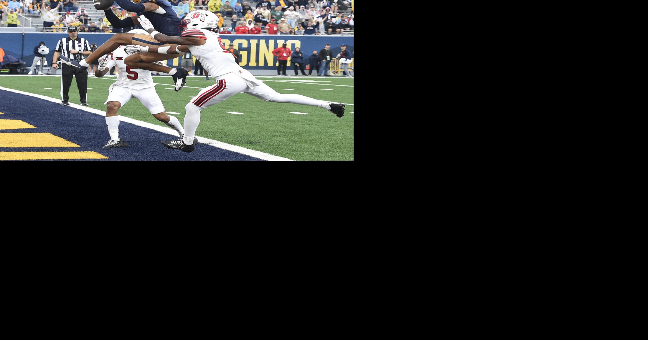 WVU football 0927 Cam Vaughn TD catch front | West Virginia University ...