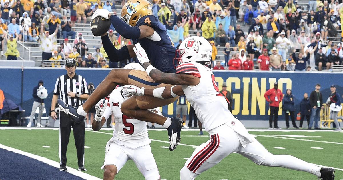 Mark Raugh WVU football 0927 Cam Vaughn TD catch front | West Virginia University ...