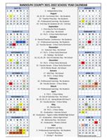 Randolph County Schools Calendar 21-22 | | wvnews.com