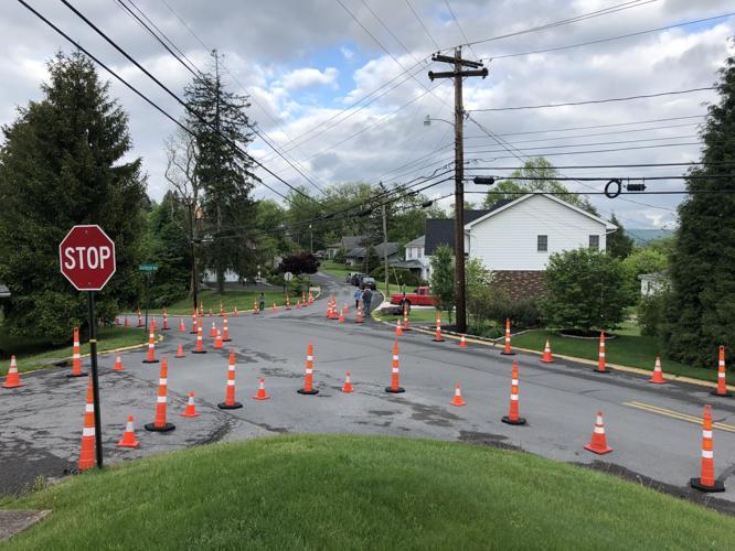 City of (West Virginia) utilizing 'traffic calming' popup