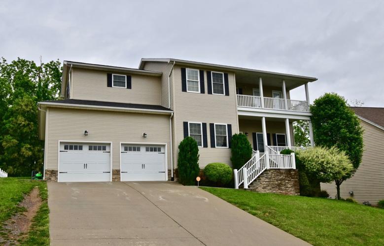 Trio of porches part of Ridgeway Estates home amenities Wvhomes