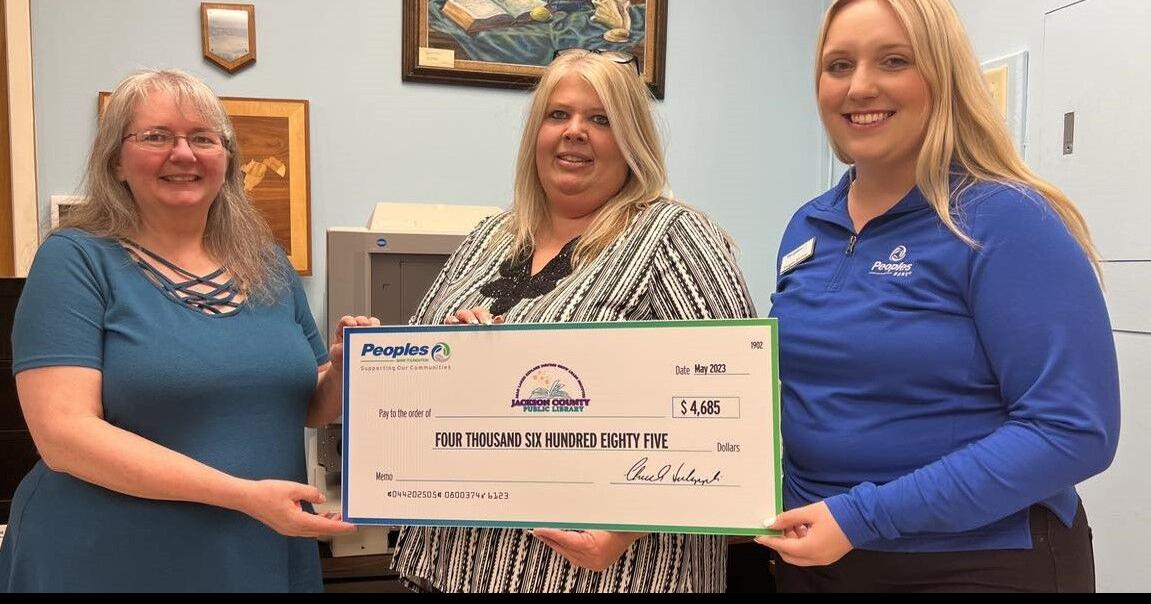 The Peoples Bank Foundation awards grant for library digitization