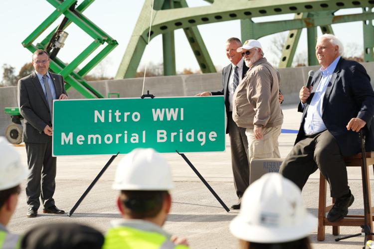 West Virginia officials celebrate opening of westbound lanes on new