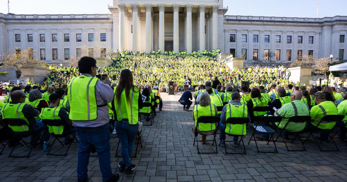 West Virginia Gov. Justice celebrates Roads to Prosperity anniversary ...