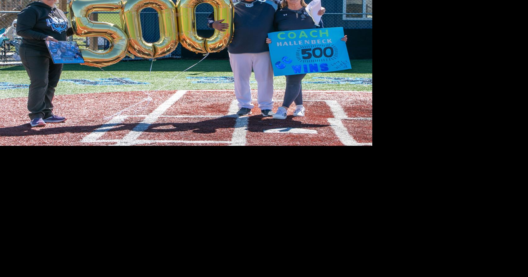 Garrett College's Eric Hallenbeck gets 500th career victory