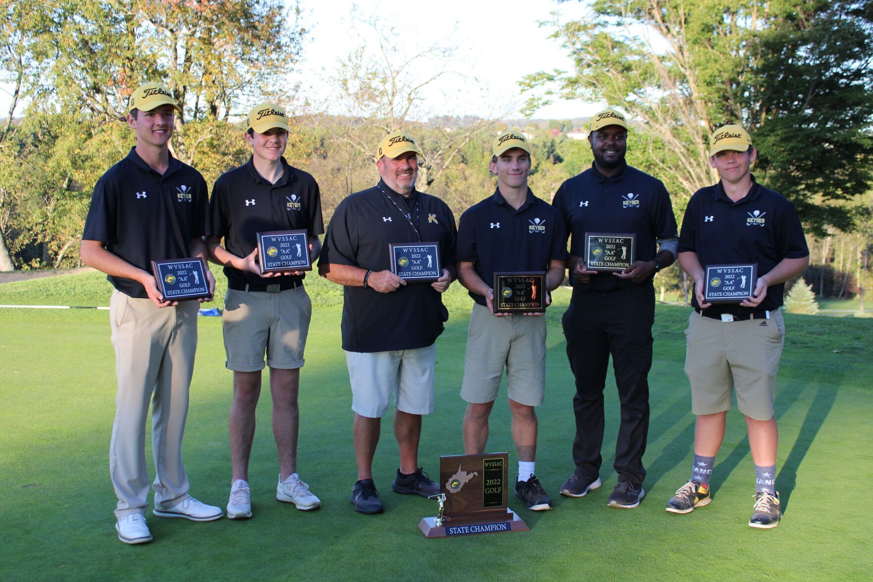 The 2022 Keyser Golf Team, The Class AA State Champions. | | Wvnews.com