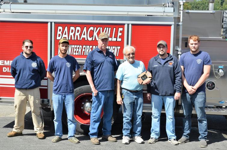 Susan Bartholow Congratulations Frank Plivelich of Barrackville Pools